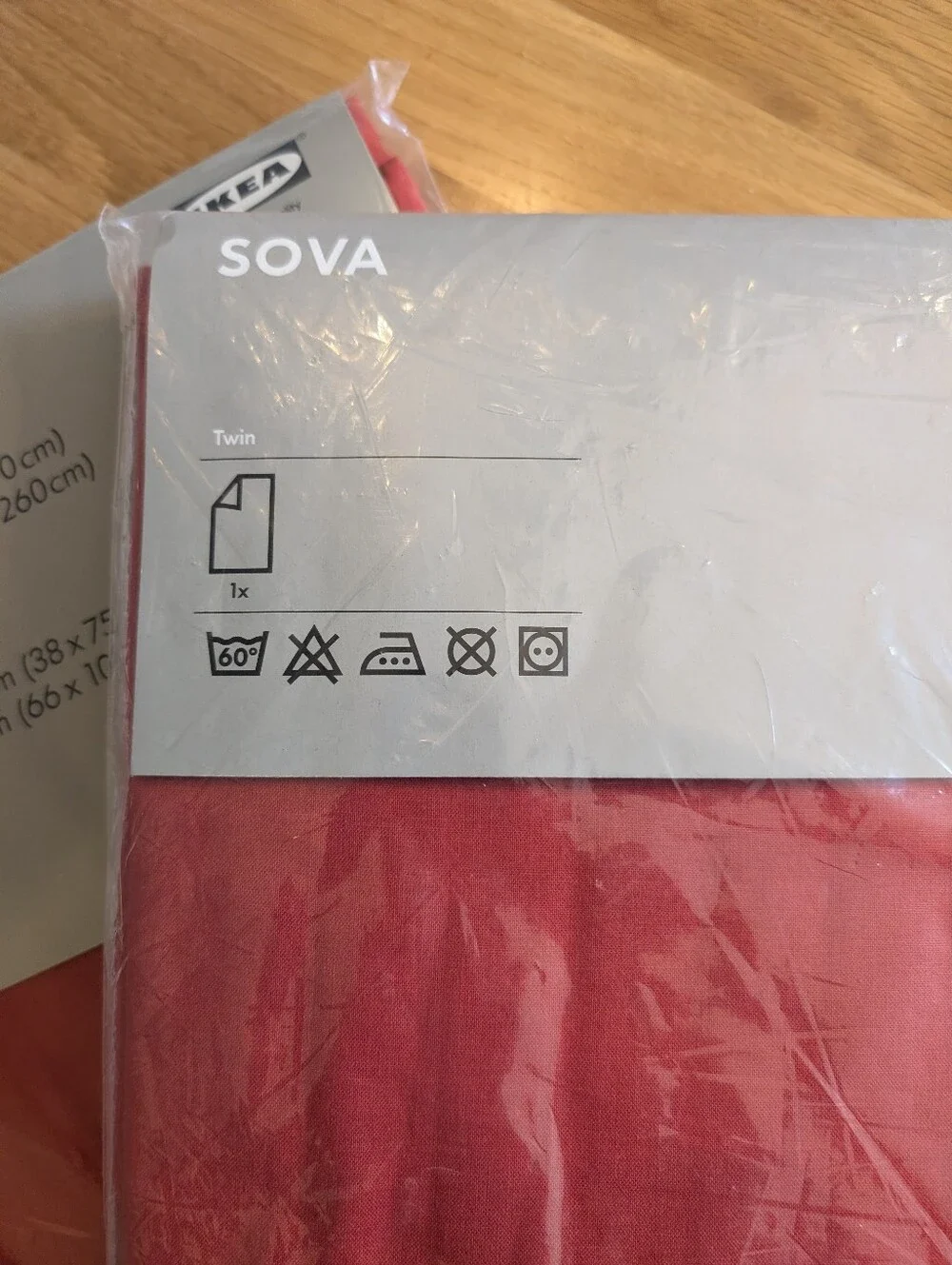 IKEA Sova Twin Flat Sheet NWT